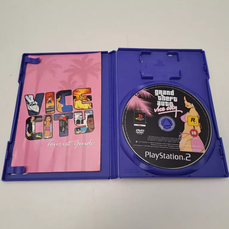 GRAND THEFT AUTO GTA VICE CITY PS2