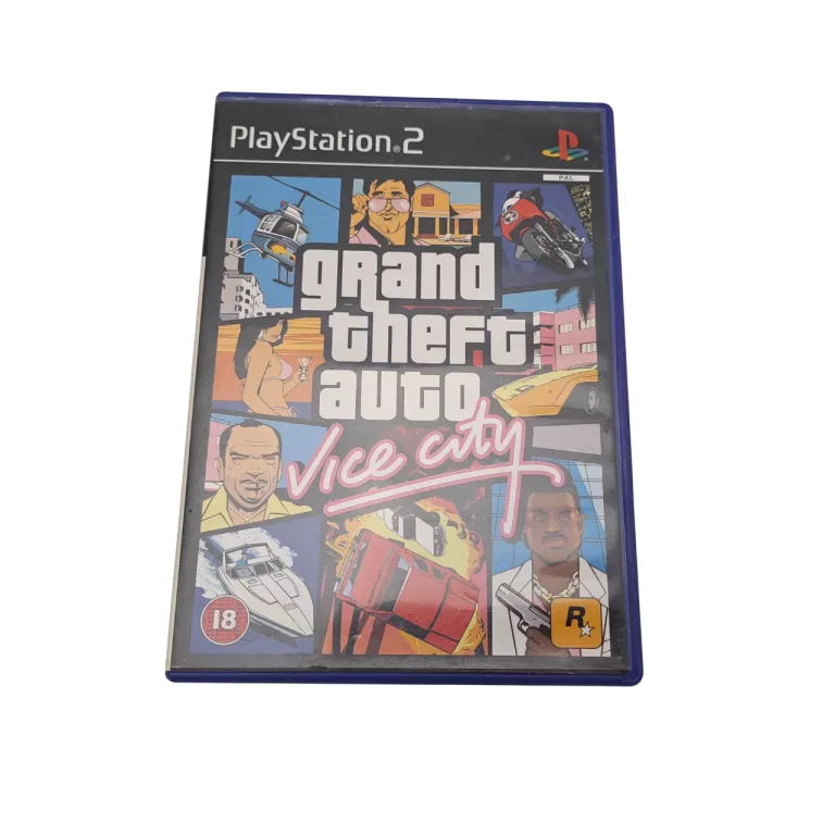 GRAND THEFT AUTO GTA VICE CITY PS2