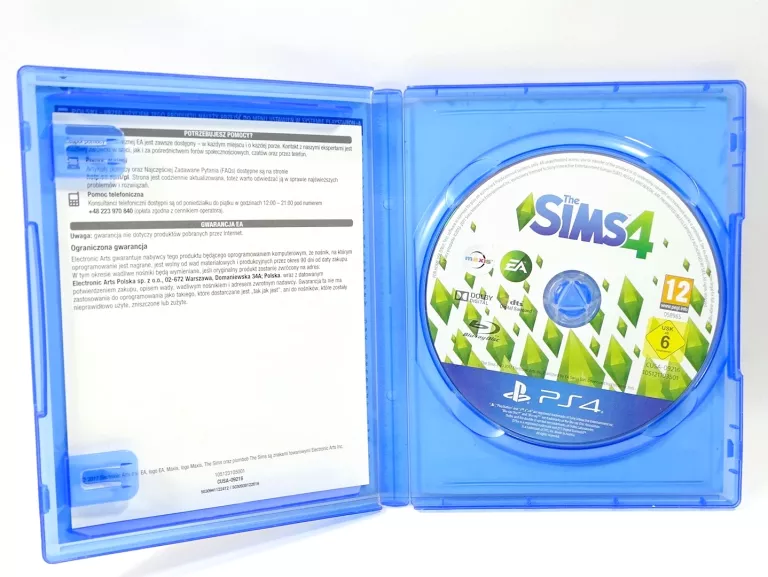 GRA PS4 SIMS 4 PL + PUDEŁKO