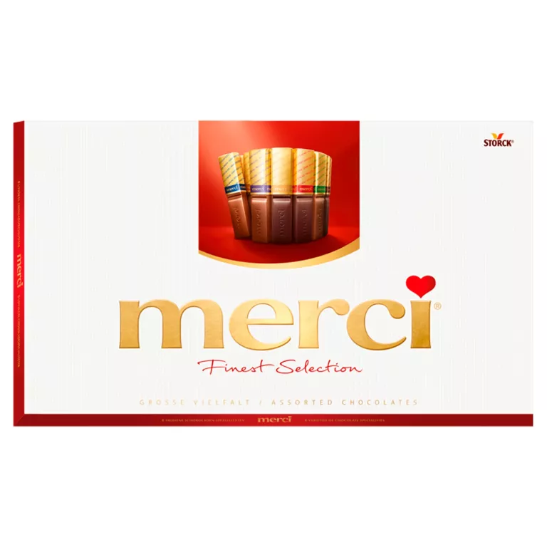 BOMBONIERKA MERCI FINEST SELECTION 400 G