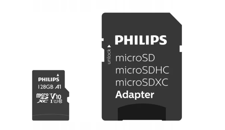 KARTA PAMIĘCI 128 GB PHILIPS UHS-I MICRO SDXC CLASS 10 ULTRA SPEED 130 MB/