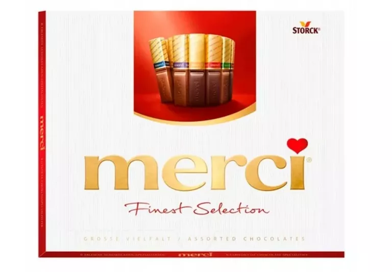 CZEKOLADKI MERCI FINEST SELECTION 250 G