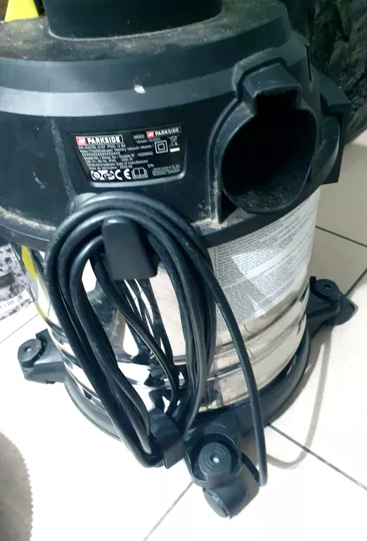 PARKSIDE ODKURZACZ NA MOKRO/SUCHO PWD 12 B2 1200W *OPIS