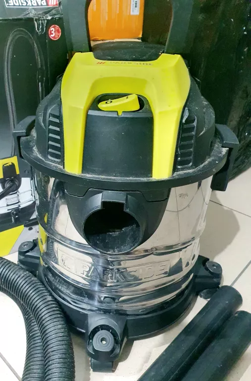PARKSIDE ODKURZACZ NA MOKRO/SUCHO PWD 12 B2 1200W *OPIS