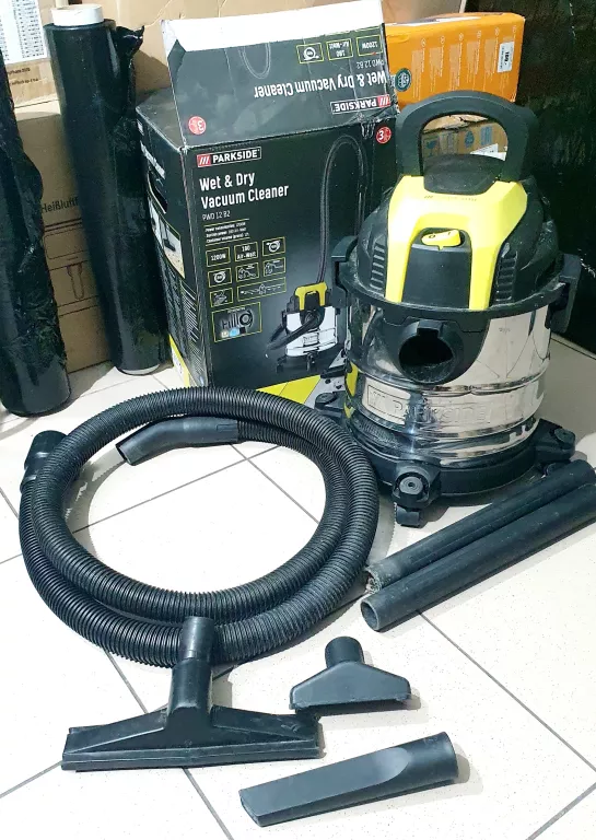 PARKSIDE ODKURZACZ NA MOKRO/SUCHO PWD 12 B2 1200W *OPIS