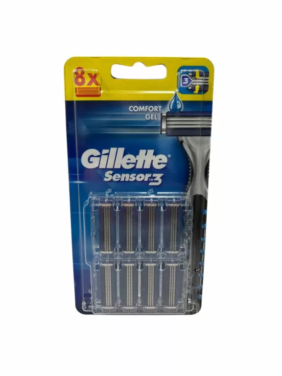 WKŁADY GILLETTE SENSOR 3 WKŁADY 8SZT