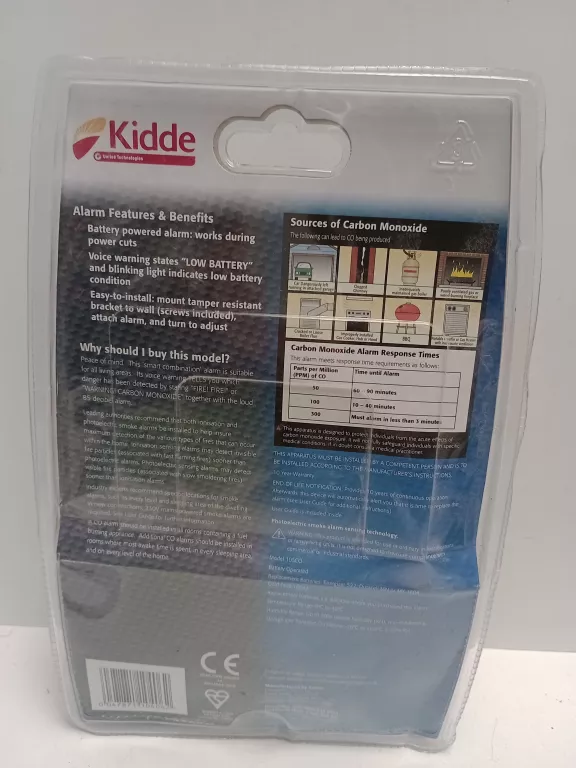 CZUJNIK CZADU KIDDE 10SCO