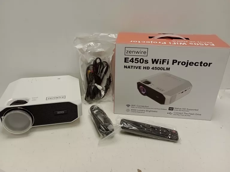 MINI PROJEKTOR Z WIFI PRZENOŚNY MAŁY RZUTNIK FULL HD