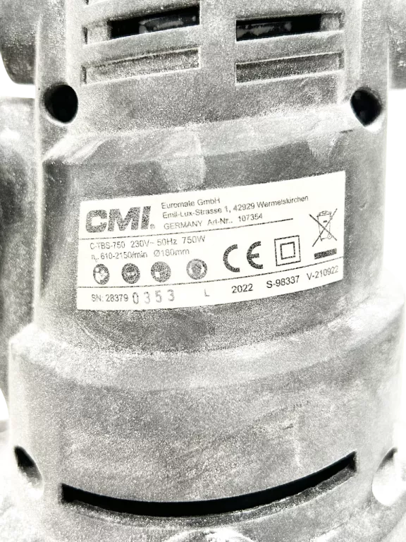 SZLIFIERKA DO GIPSU CMI