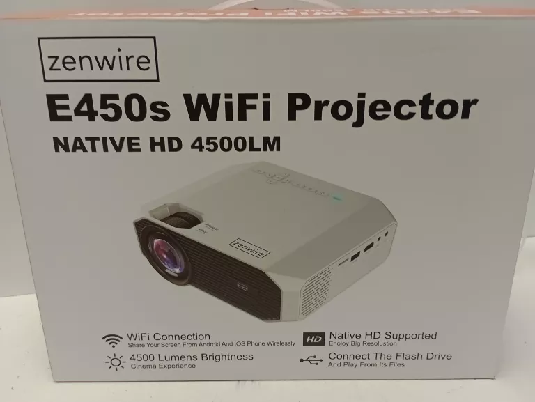MINI PROJEKTOR Z WIFI PRZENOŚNY MAŁY RZUTNIK FULL HD