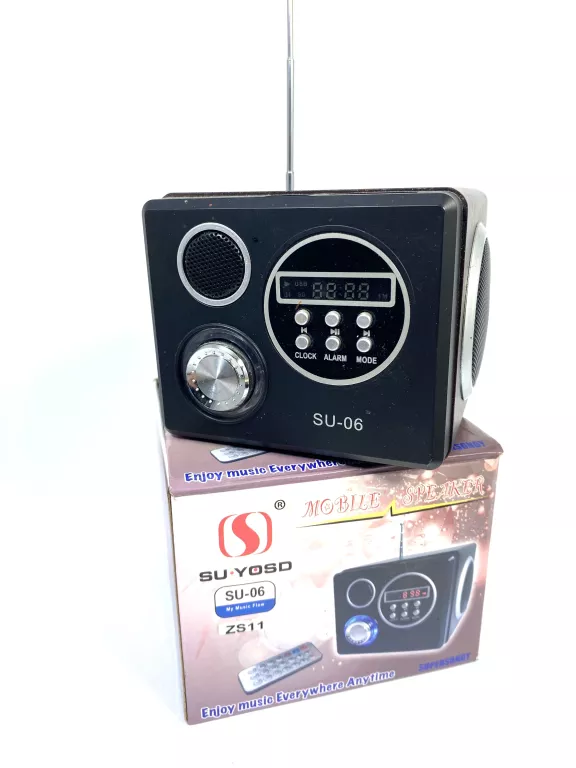 GŁOŚNIK RADIO MOBILE SPEAKER SU-06 KOMPLET