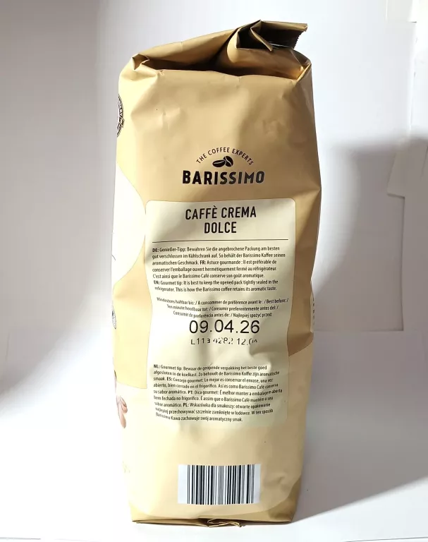 KAWA ZIARNISTA BARISSIMO CREMA AROMA 1 KG