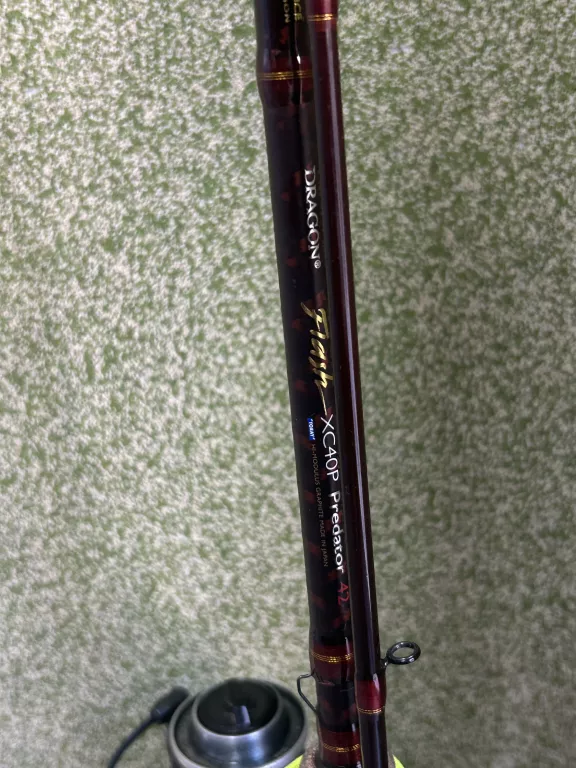 WĘDKA SPINNINGOWA DRAGON FLASH XC40P PREDATOR 402 + KOŁOWROTEK ROBINSON