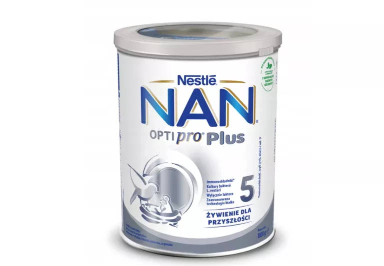 NAN OPTIPRO PLUS HMO 5 (800 G) USZKODZONA PUSZKA