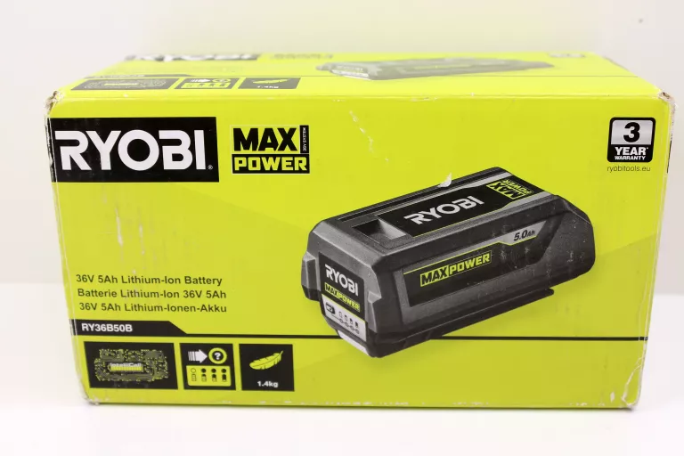 RYOBI AKUMULATOR 36V 5.0AH RY36B50B