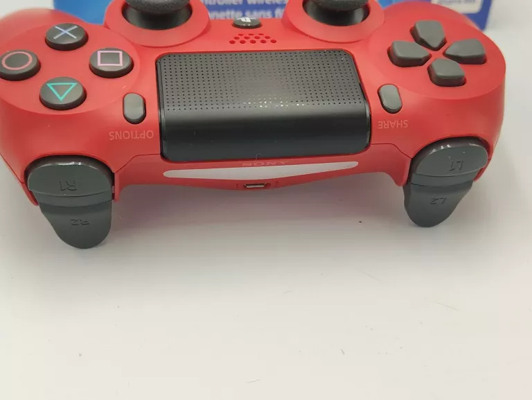 PAD PS4 SONY CUH-ZCT2E CZERWONY + PUDEŁKO