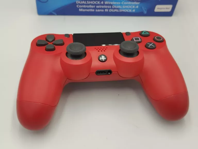 PAD PS4 SONY CUH-ZCT2E CZERWONY + PUDEŁKO