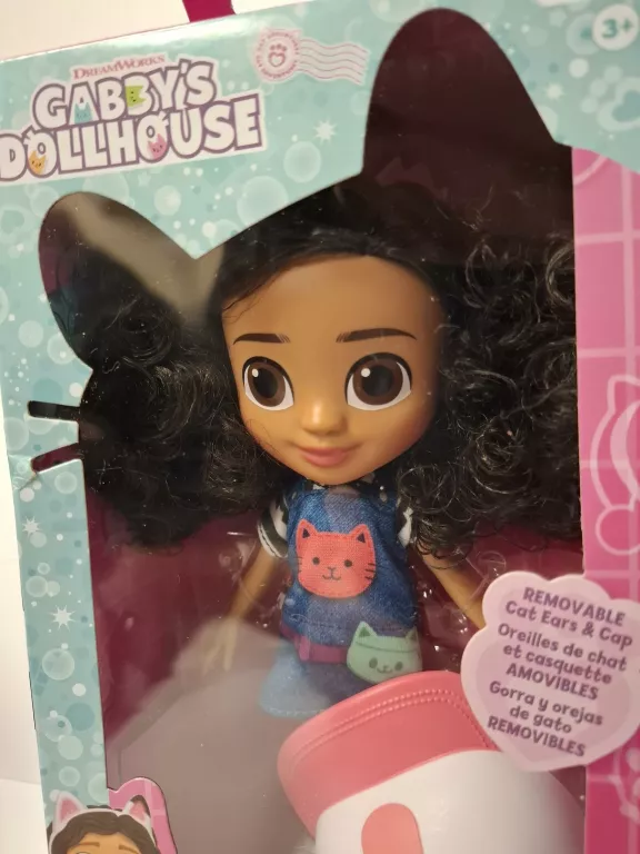 GABBY'S DOLLHOUSE KOCI DOMEK GABI LALKA W PODRÓŻY