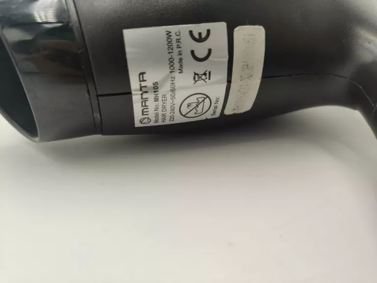 SUSZARKA DO WŁOSÓW MANTA MH105