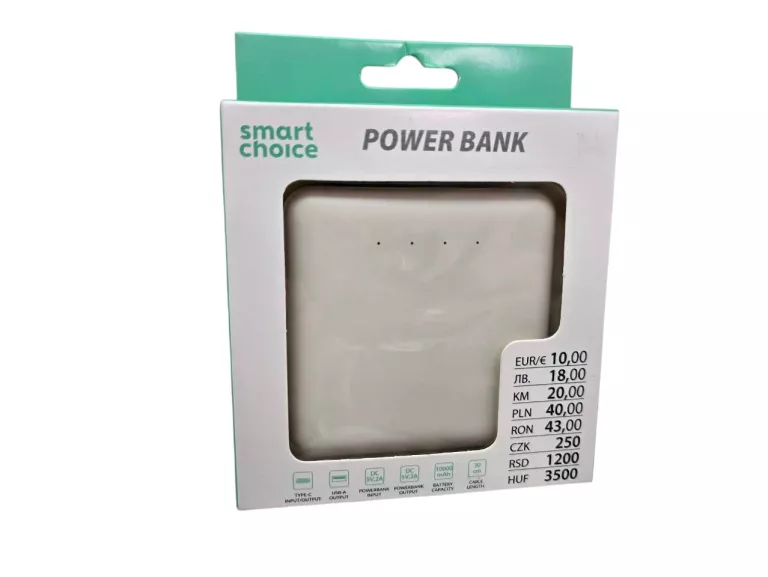 POWERBANK SMART CHOICE 10000MAH