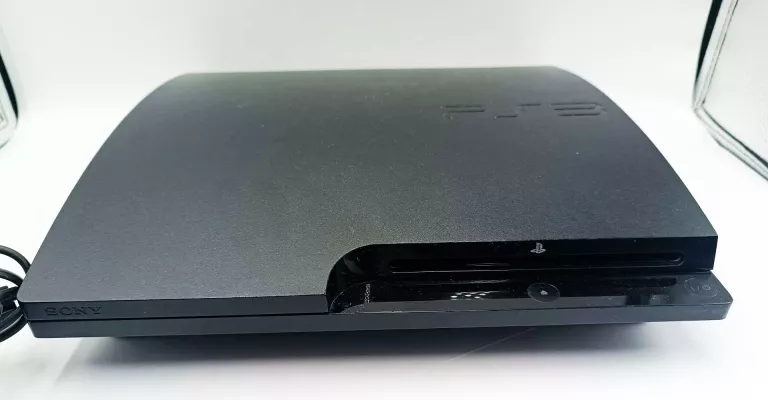 KONSOLA PS3 SLIM 320GB+ KABEL ZASILAJĄCY/ 2 PADY+ KABEL ZASILAJĄCY