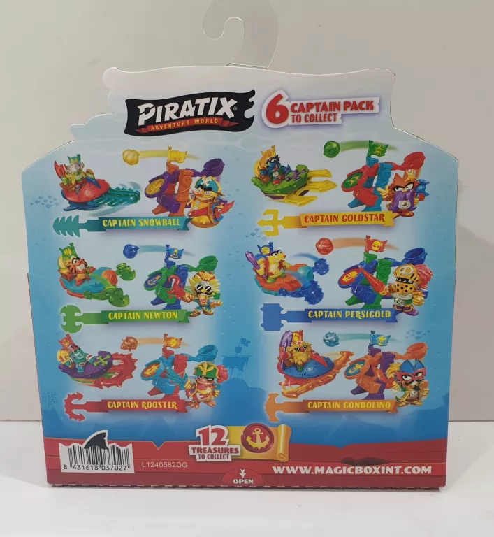 PIRATIX SHARK TREASURE CAPTAIN PACK