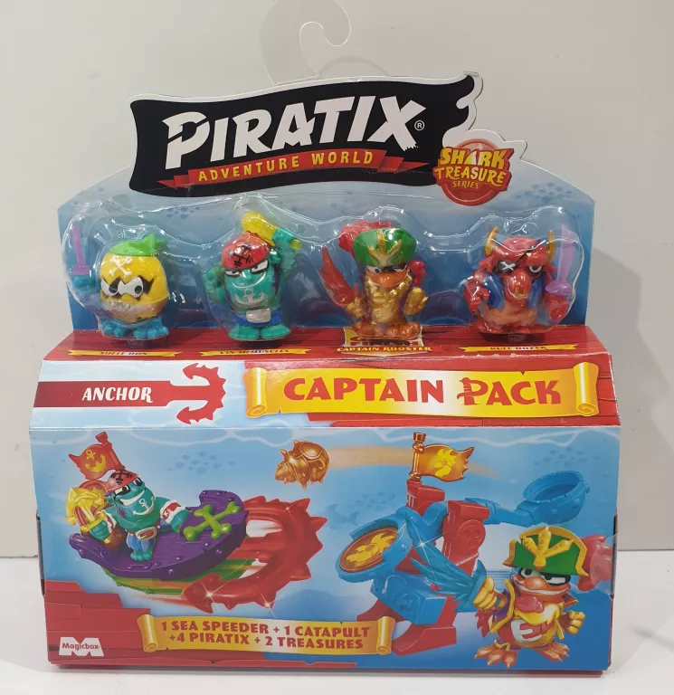 PIRATIX SHARK TREASURE CAPTAIN PACK