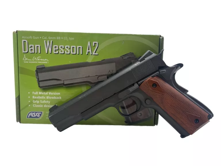 PISTOLET GAZOWY GBB ASG DAN WESSON A2 CO2