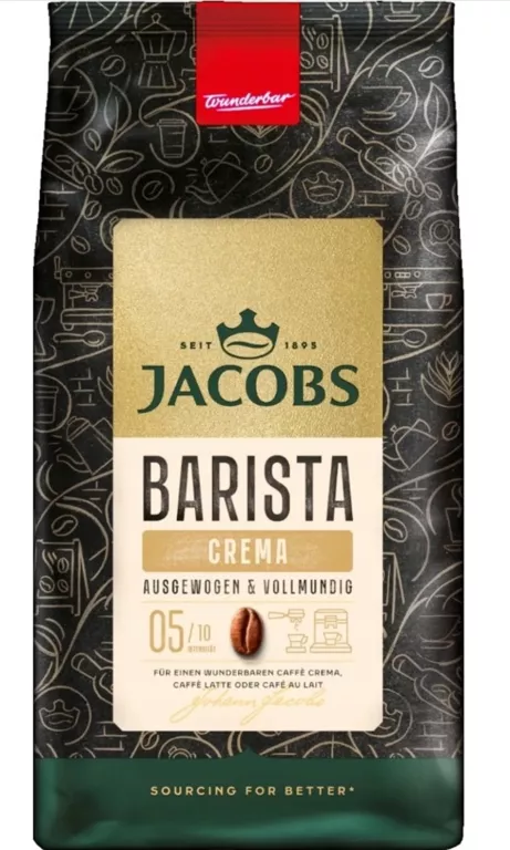 KAWA ZIARNISTA JACOBS BARISTA CREMA 1KG