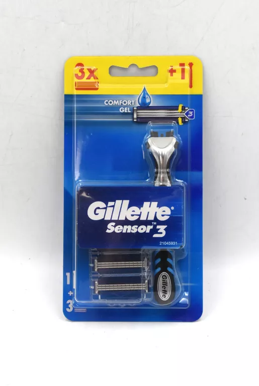 MASZYNKA GILLETTE SENSOR 3 1+3