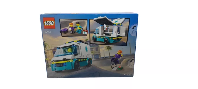 LEGO - CITY - KARETKA POGOTOWIA - 60451