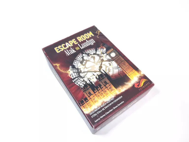 GRA ESCAPE ROOM ATAK NA LONDYN / PUDEŁKO