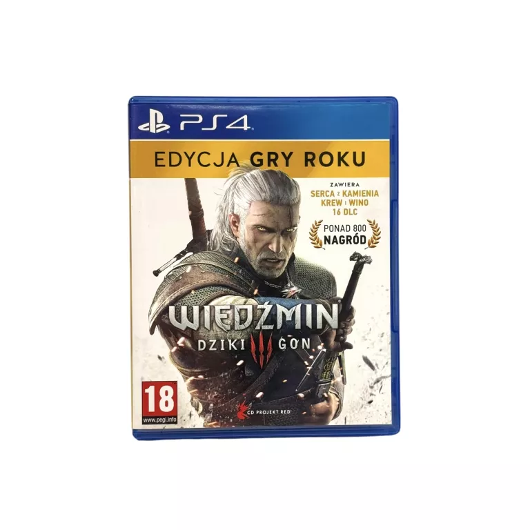 GRA NA PS4 WIEDŹMIN III DZIKI GON EDYCJA GRY ROKU
