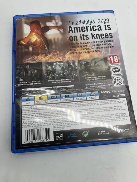 PS4 GRA HOMEFRONT THE REVOLUTION