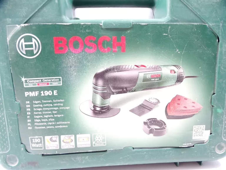 URZĄDZENIE WIELOFUNKCYJNE BOSCH PMF 190E 190W KOMPLET