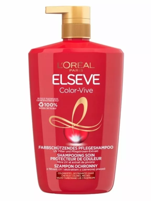 LOREAL ELSEVE COLOR VIVE SZAMPON OCHRONNY DO WŁOSÓW FARBOWANYCH 1000 ML