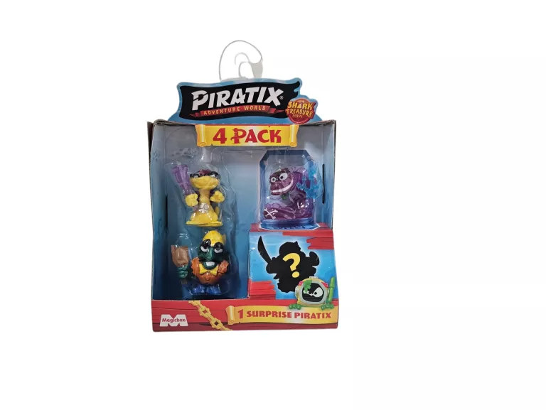 PIRATIX SHARK TREASURE 4 PACK 1SZT