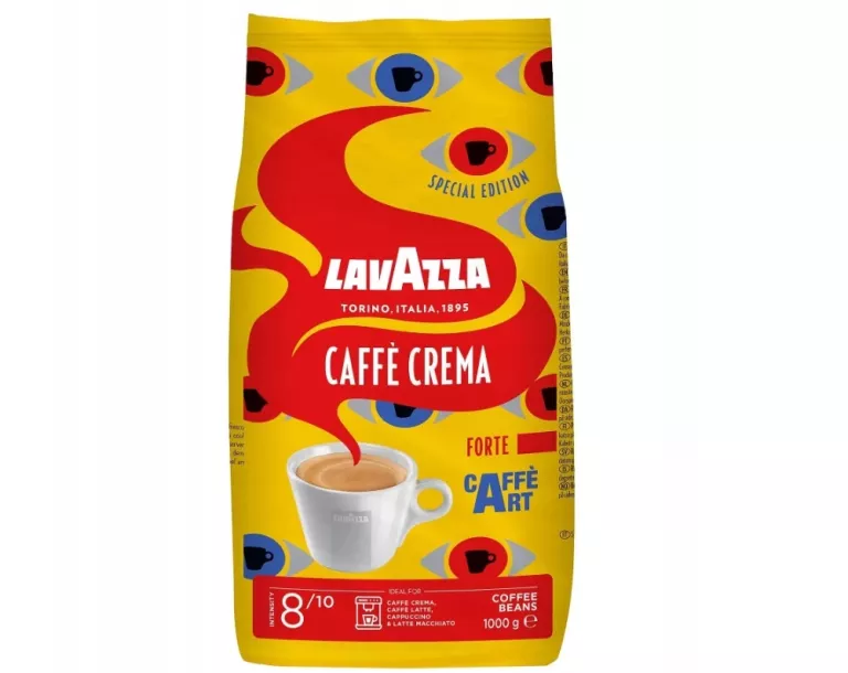 KAWA ZIARNISTA ARABICA LAVAZZA TORINO CAFE CREMA 1000 G