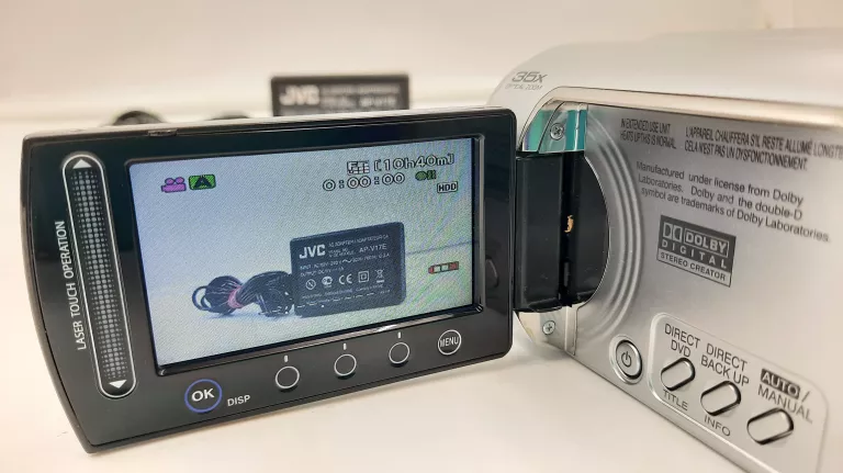 KAMERA JVC EVERIO / GZ-MG335HE / OPTICAL ZOOM 35X / 0,8 MPIX / *OKAZJA*
