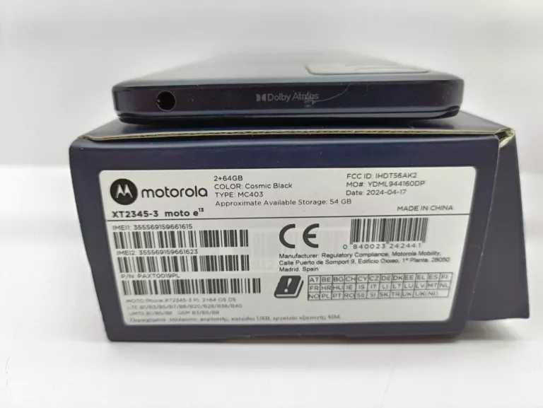 TELEFON MOTOROLA E13 2/64GB