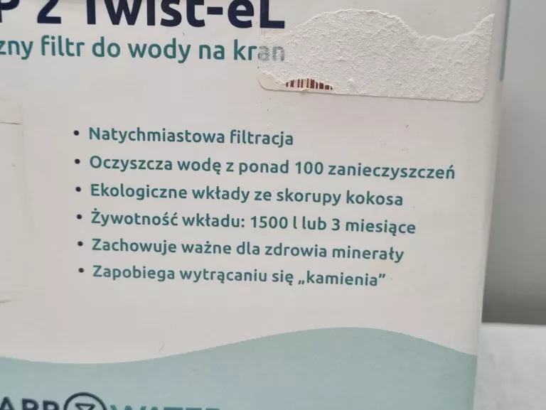 FILTR NAKRANOWY TAPP WATER TAPP 2 TWIST-EL