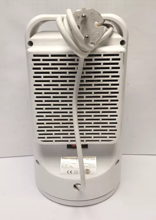 GRZEJNIK PRZENOŚNY GERMINA PTC 1500W