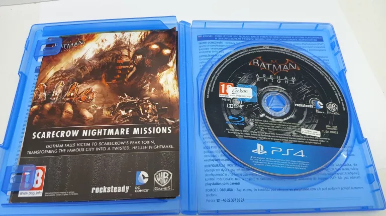 BATMAN ARKHAM KNIGHT PL PLAYSTATION 4 PLAYSTATION 5 PS4 PS5 MULTIGAMES