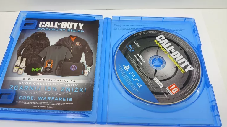 GRA PS4 CALL OF DUTY INFINITE WARFARE