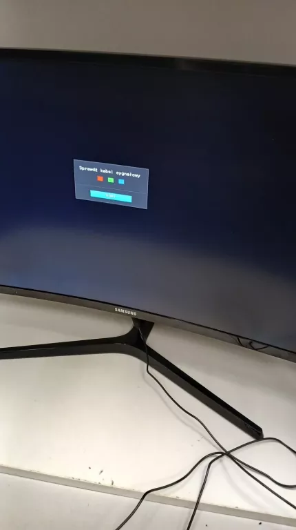 MONITOR 27 CALI ZAKRZYWIONY SAMSUNG 1920X1080 VA LED 4MS 1800R DLA GRACZY