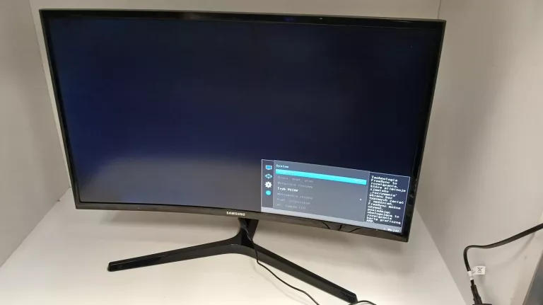 MONITOR 27 CALI ZAKRZYWIONY SAMSUNG 1920X1080 VA LED 4MS 1800R DLA GRACZY