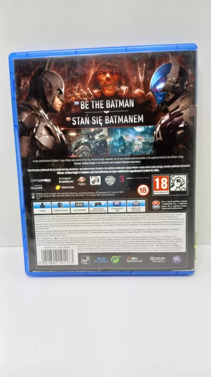 BATMAN ARKHAM KNIGHT PL PLAYSTATION 4 PLAYSTATION 5 PS4 PS5 MULTIGAMES