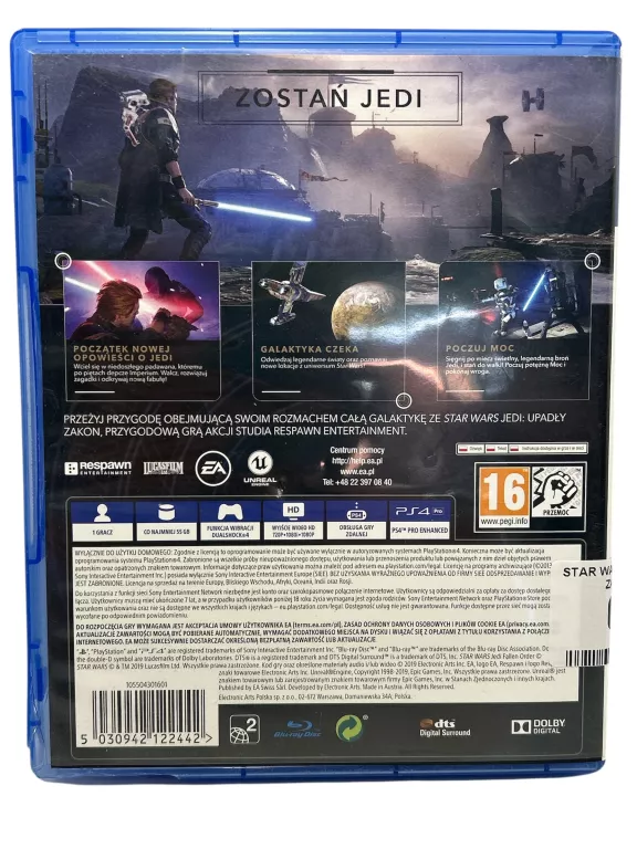 STAR WARS JEDI UPADŁY ZAKON PS4