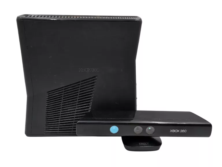 KONSOLA MICROSOFT XBOX 360 SLIM 250GB MODEL 1439 + KINECT