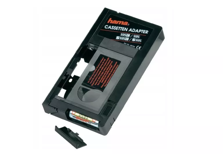 PROFESJONALNY ADAPTER KASETOWY KASETA MATKA VHS-C DO VHS HAMA 44704